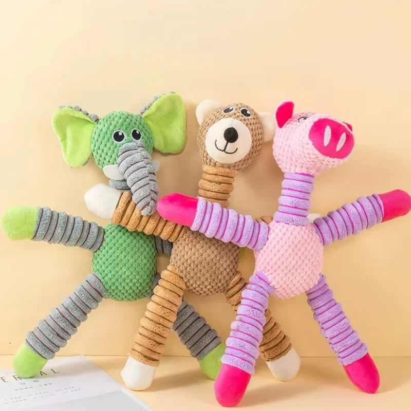 Dog Toy Interactive ZippyPet PlushSqueak -opçoes