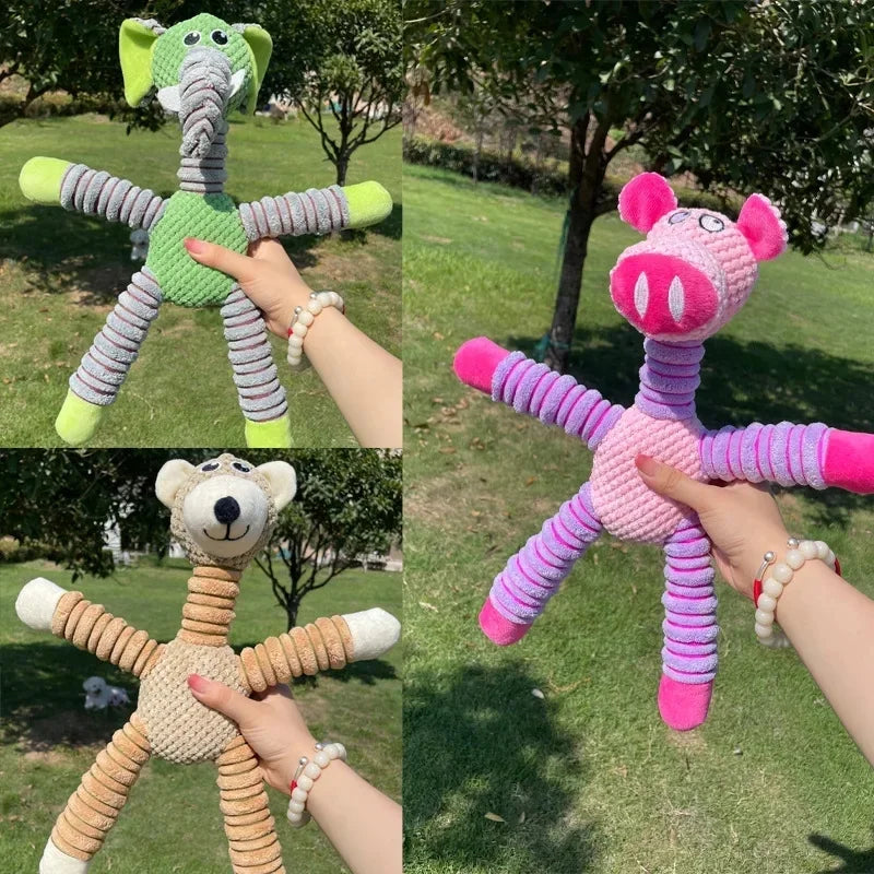 Dog Toy Interactive ZippyPet PlushSqueak -options