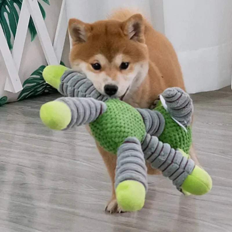 Dog Toy Interactive ZippyPet PlushSqueak .,