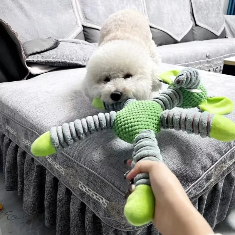 Dog Toy Interactive ZippyPet PlushSqueak .