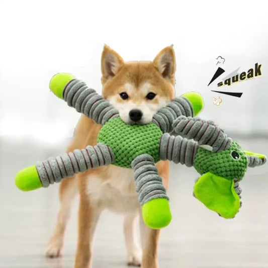 Dog Toy Interactive ZippyPet PlushSqueak .