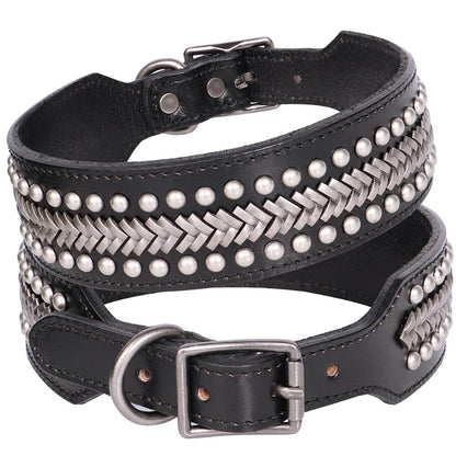 Dog_-Collar_-Rocco_-Wide_-Leather-white