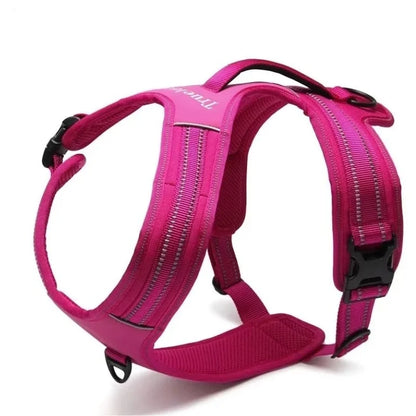 Dog-Harness-Soigne-Escape-Proof-pink