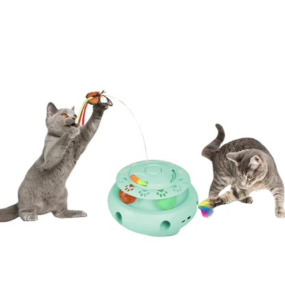 Electric Cat Toy  Interactive Butterfly with Realistic Motion