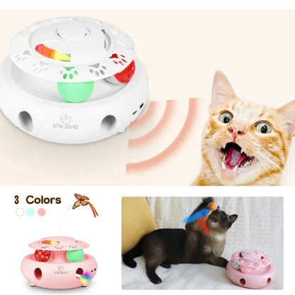 Electric Cat Toy  Interactive Butterfly with Realistic Motion