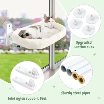 Foldable Window Cat Hammock cat bed-details