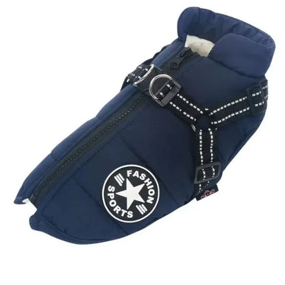 Furion Dog Coat | Thermal Waterproof Protection-blue