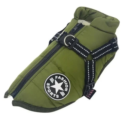 Furion Dog Coat | Thermal Waterproof Protection.gren