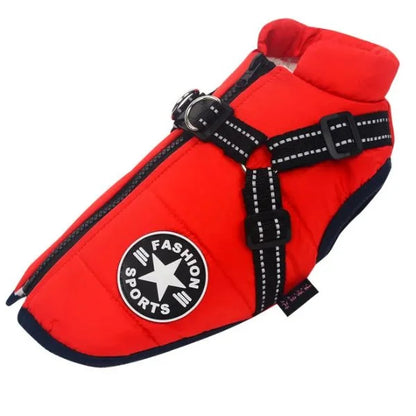 Furion Dog Coat | Thermal Waterproof Protection-red