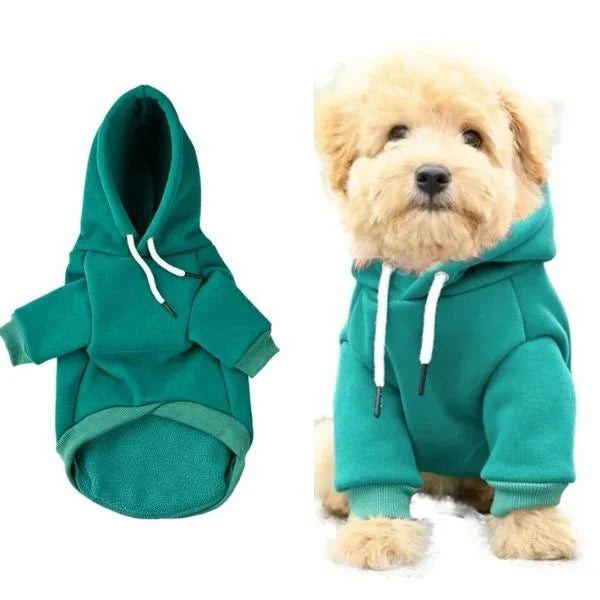 Hooded- Dog -Coat-gren1