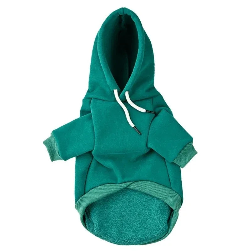 Hooded-Dog-Coat-in-Soft-Cotton-Daily-Comfort-green
