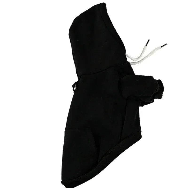 Hooded-Dog-Coat-in-Soft-Cotton-Daily-Comfort-black