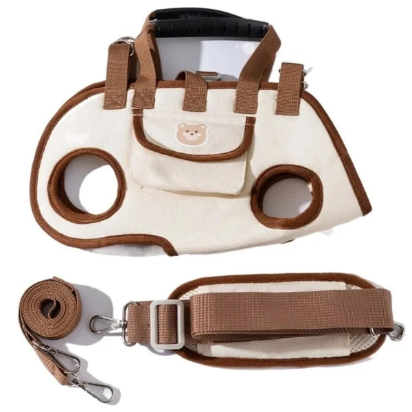 LOFT Pet Carrier Comfortable Secure-beige