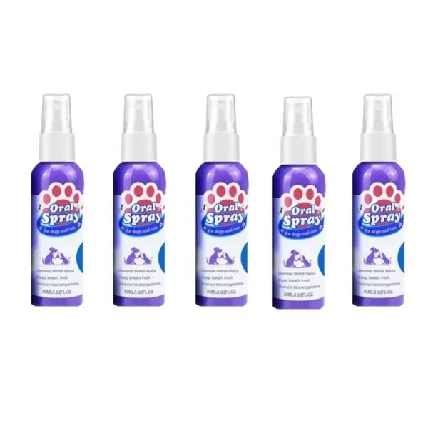 Myrr Dog Toothbrush Spray for Daily Pet Oral Care.opçoes5