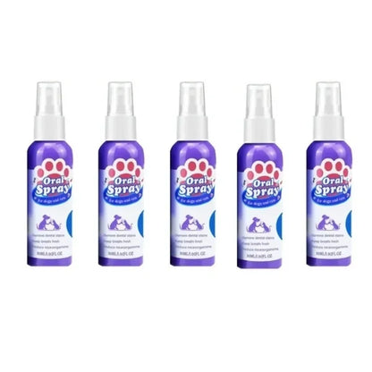 Myrr Dog Toothbrush Spray for Daily Pet Oral Care.opçoes5