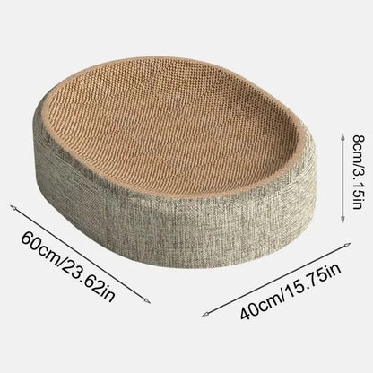 Cat Scratcher Oasis Oval Sisal  Nest
