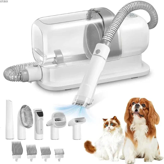 Pet Hair Remover | Rupert 2.3L Vacuum Dog Grooming Kit.