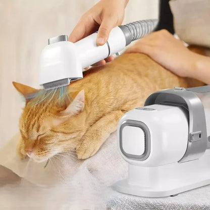 Pet Hair Remover | Rupert 2.3L Vacuum Dog Grooming Kit-info