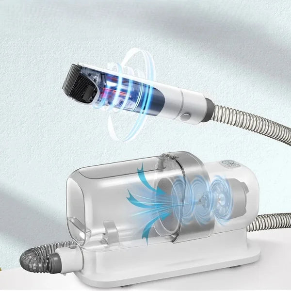 Pet Hair Remover | Rupert 2.3L Vacuum Dog Grooming Kit-,.