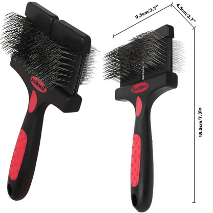 Pet Hair Remover | Honey Dual-Sided Pet Brush-size