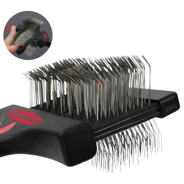 Pet Hair Remover | Honey Dual-Sided Pet Brush-info..