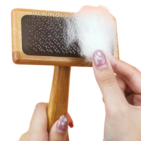 Pet Hair Remover | Lola Brush Pente de Madeira Pet Care