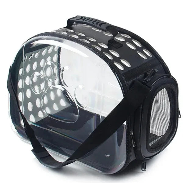 Rivora Pet Carrier Bag Portable Travel Carrier for Cats-black