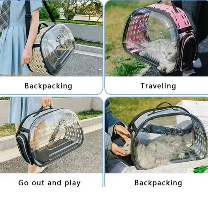 Rivora Pet Carrier Bag Portable Travel Carrier for Cats'09