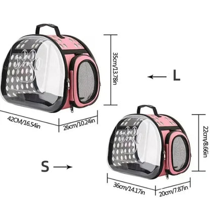 Rivora Pet Carrier Bag Portable Travel Carrier for Cats'0size