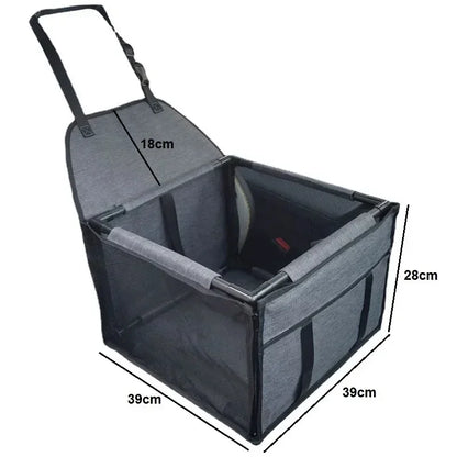 TRAVELLUX   Waterproof Travel Pet Car Seat Basket
