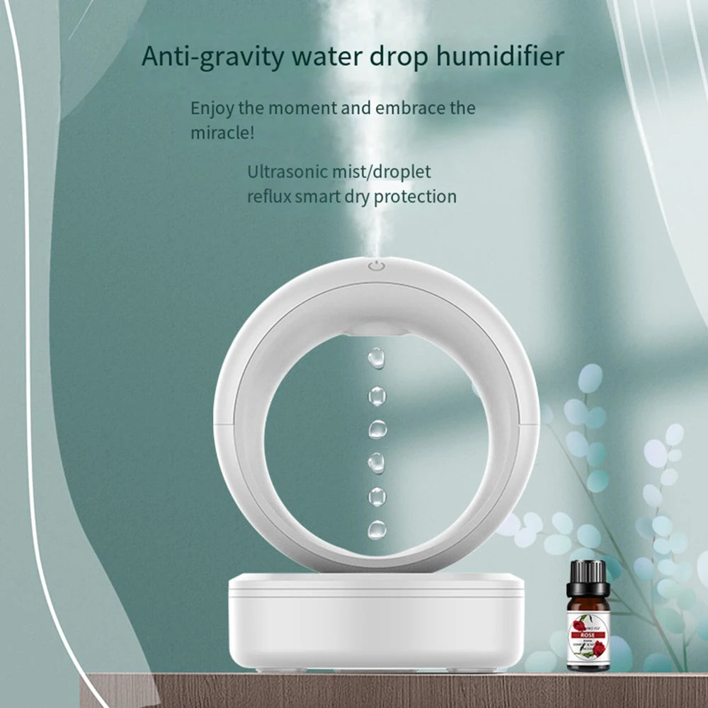 GRAVIMIST – Decorative Humidifier with Anti-Gravity Mist