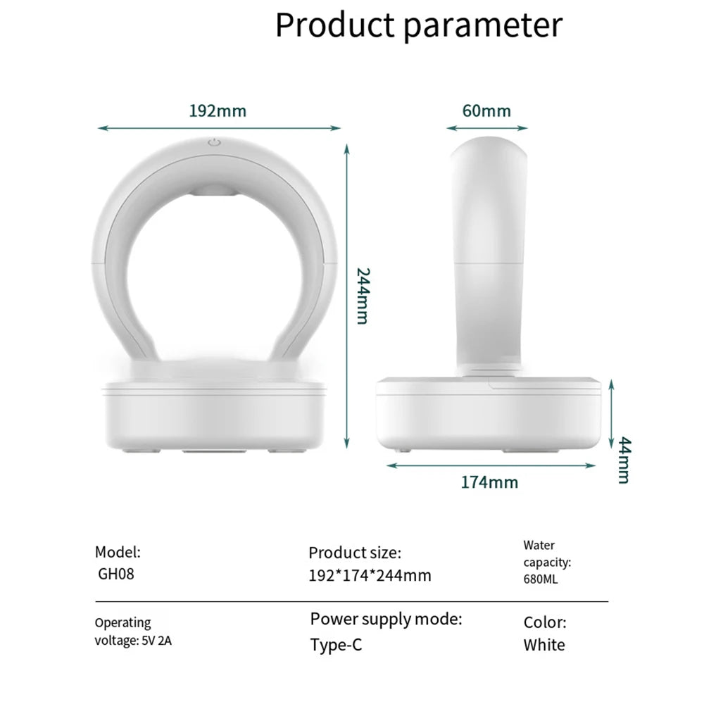 GRAVIMIST – Decorative Humidifier with Anti-Gravity Mist