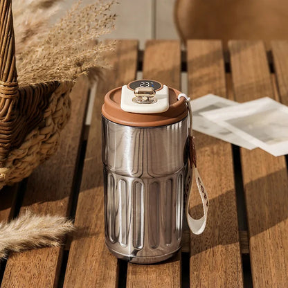SmartLED Thermos Bottle | Stainless Steel Thermal Mug