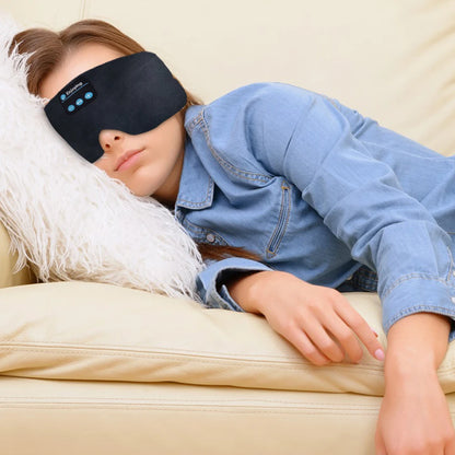 Bluetooth Sleep Eye Mask / Adjustable &amp; Comfortable for Travel and Insomnia