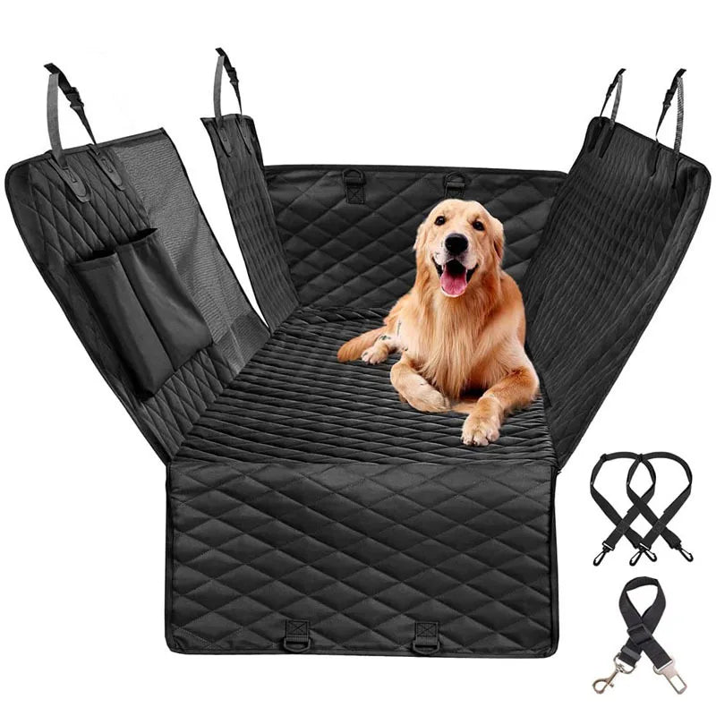 RIDEGUARD  Rear Car Seat Protector Mat for Pets