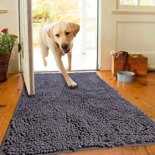 Ultra-Absorbent Dog Mat  Non-Slip