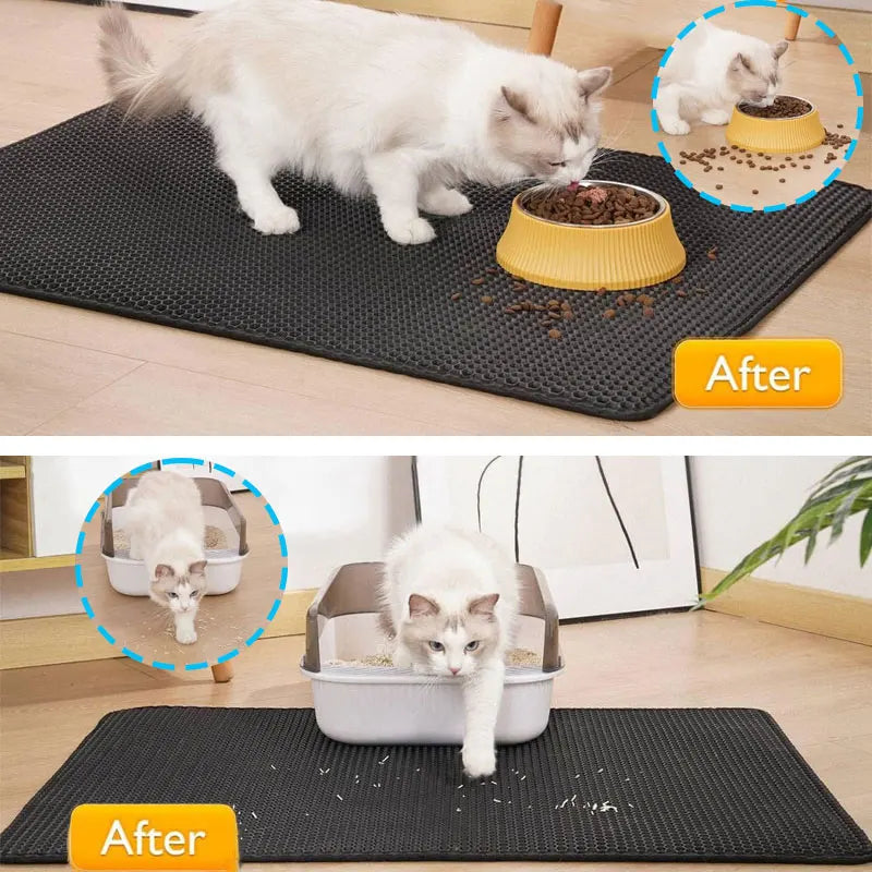 CATZONE CLEAN Premium Litter Box Mat
