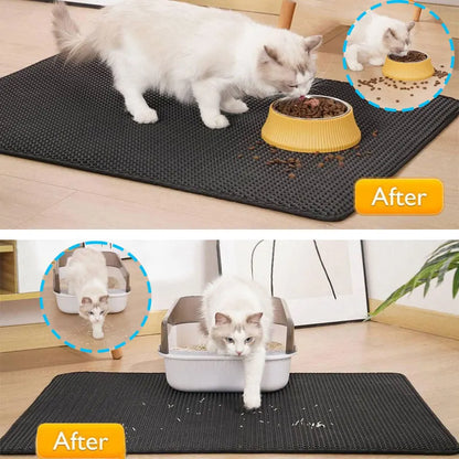 CATZONE CLEAN Premium Litter Box Mat
