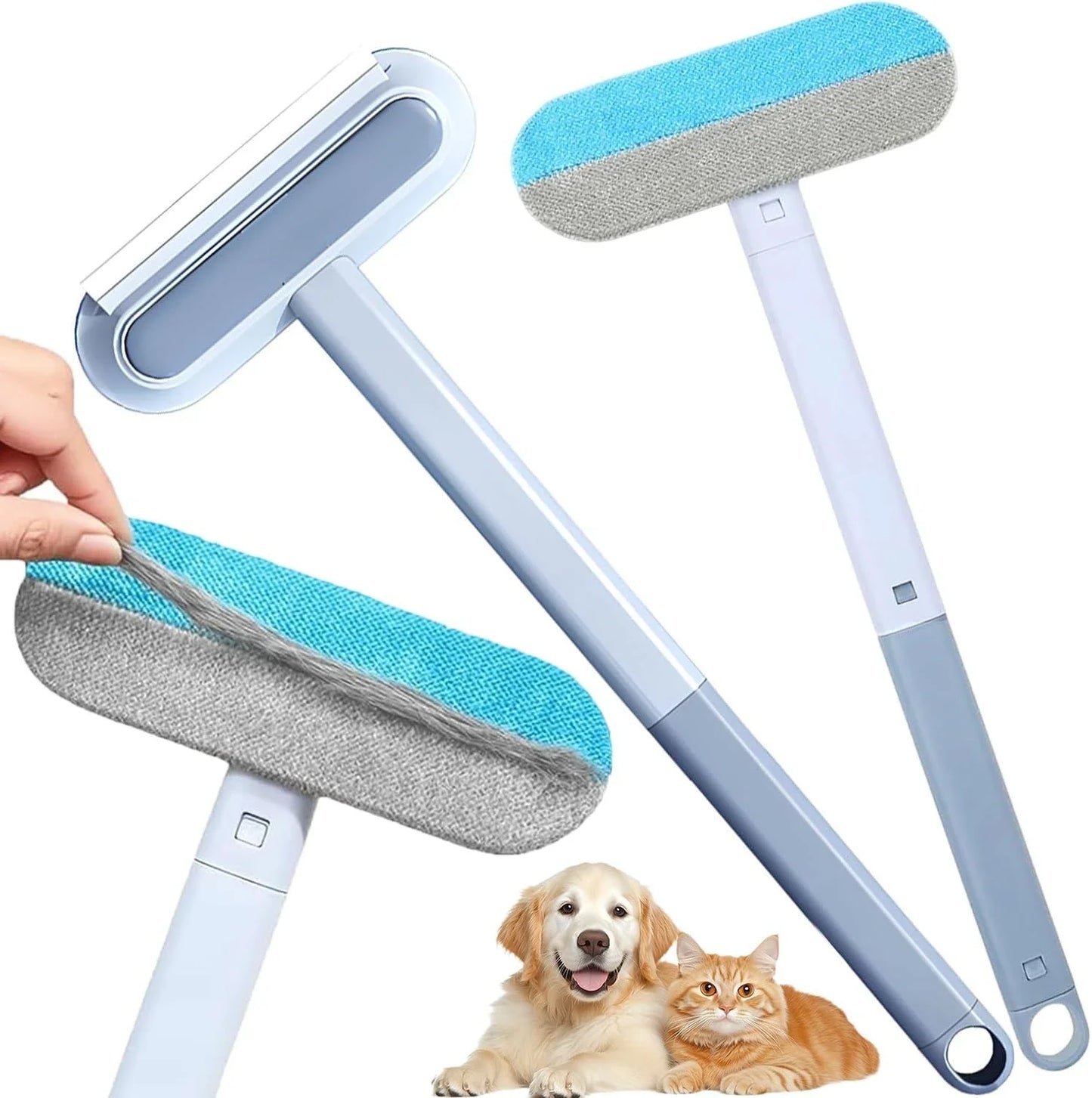 3-in-1 Lint & Pet Hair Remover Brush