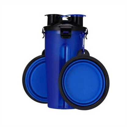 PAWTREK 2-in-1 Portable Travel Feeding Kit for Pets