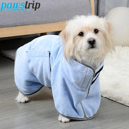 Quick-Dry Absorbent Bathrobe for Dogs and Cats