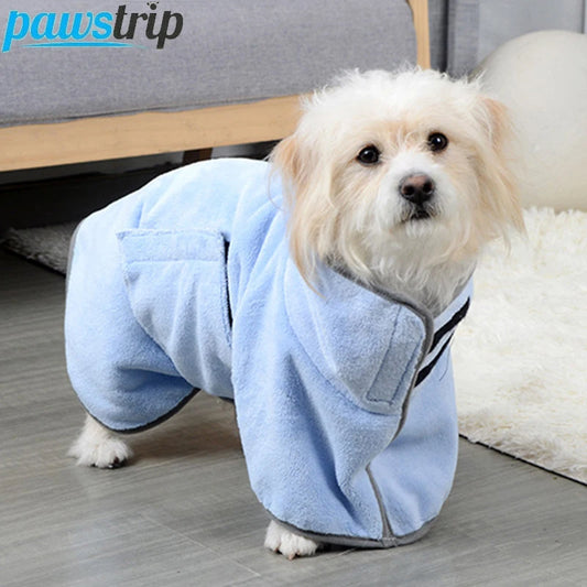 Quick-Dry Absorbent Bathrobe for Dogs and Cats