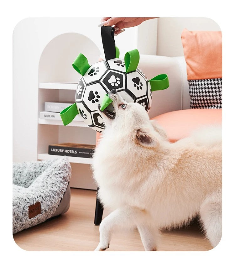 Interactive Dog Football – Inflatable Training Toy for Dogs