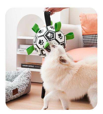 Interactive Dog Football – Inflatable Training Toy for Dogs