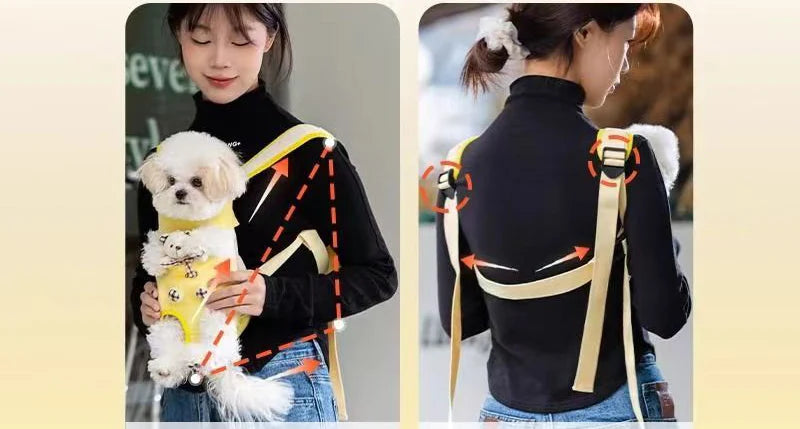 PetEase Travel / Small Dog & Cat Front Carrier Bag