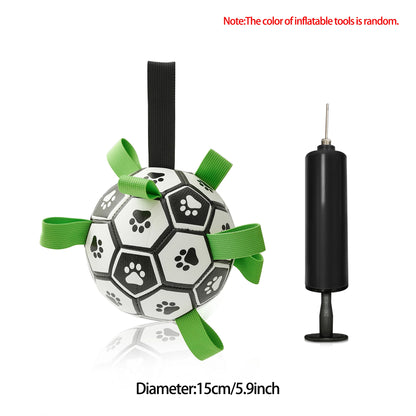 Interactive Dog Football – Inflatable Training Toy for Dogs