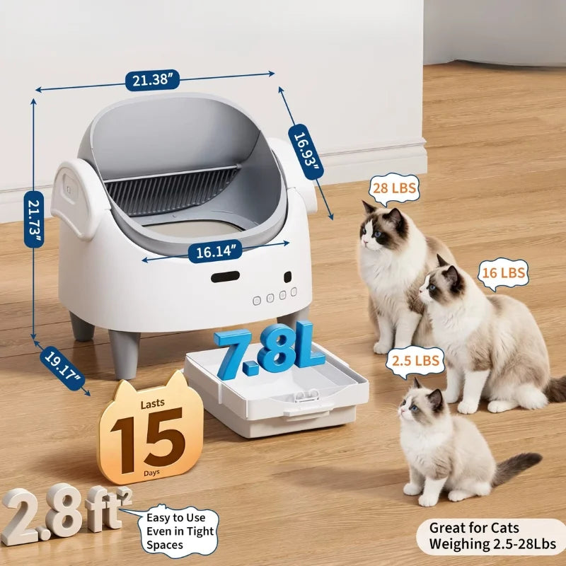 STONEY-Smart-Automatic-Open--Top-Cat-Litter-Box-.