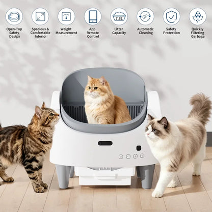 STONEY-Smart-Automatic-Open--Top-Cat-Litter-Box-info 02