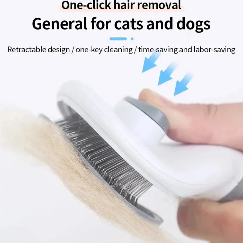 Self-Cleaning-Pet-Hair-Remover-Cat-Dog-Slicker-Brush-LINE-info..