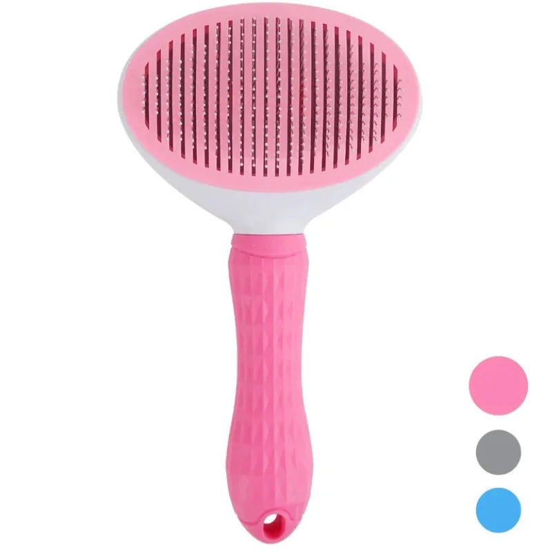 Self-Cleaning-Pet-Hair-Remover-Cat-Dog-Slicker-Brush-LINE-pink02